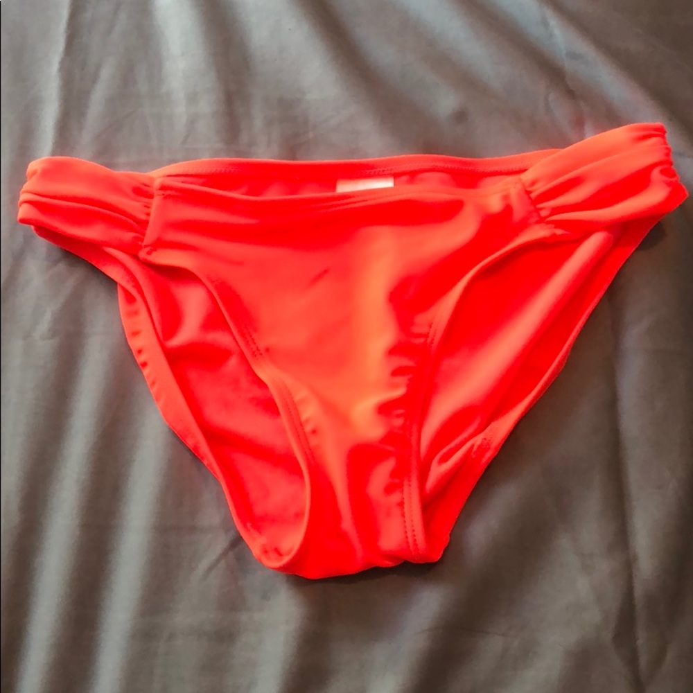 pinkish orange bikini bottom